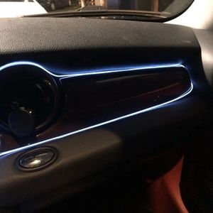 LED Strips for Car Dashboard USB Decorative Lights Car Interior 5M WHITE